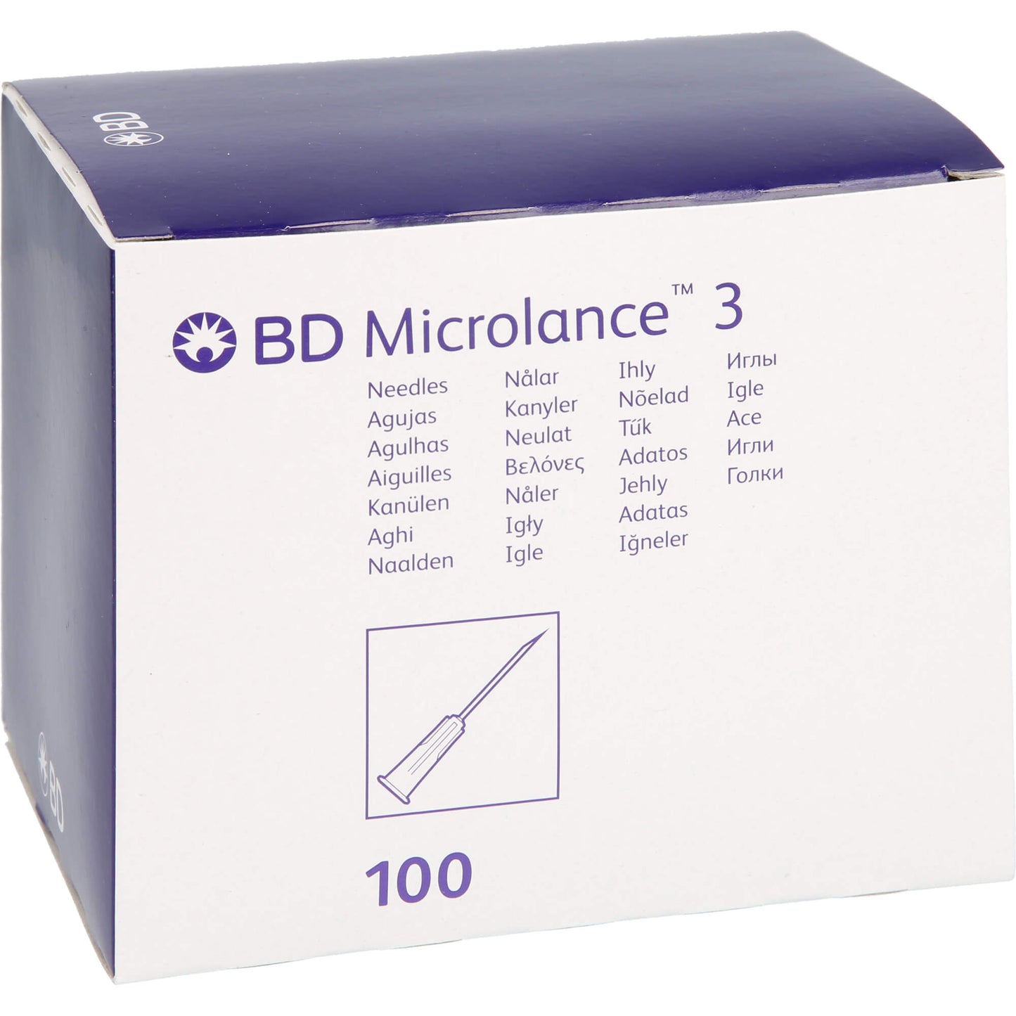 BD MICROLANCE Kanüle 24 G 1 0,55x25 mm 100 St