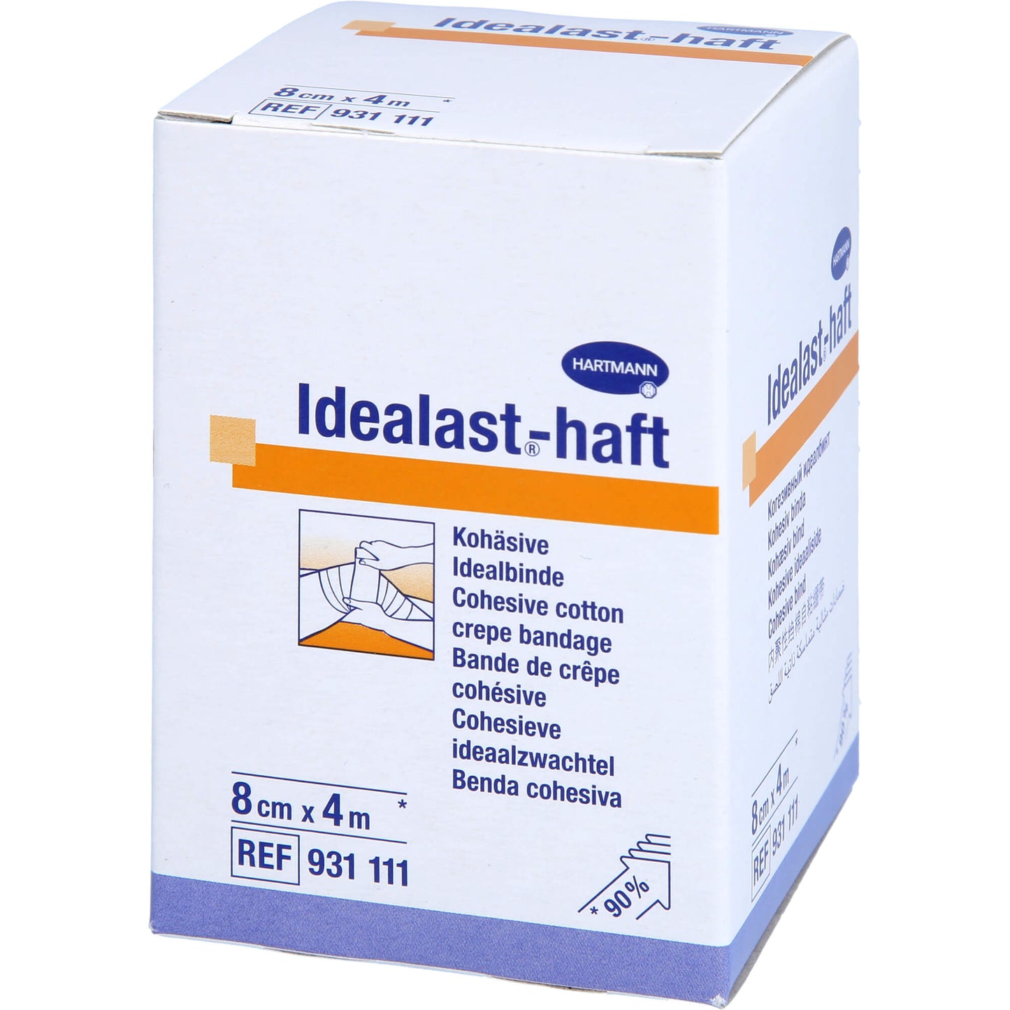 IDEALAST Haft Binde 8 cmx4 m 1 St