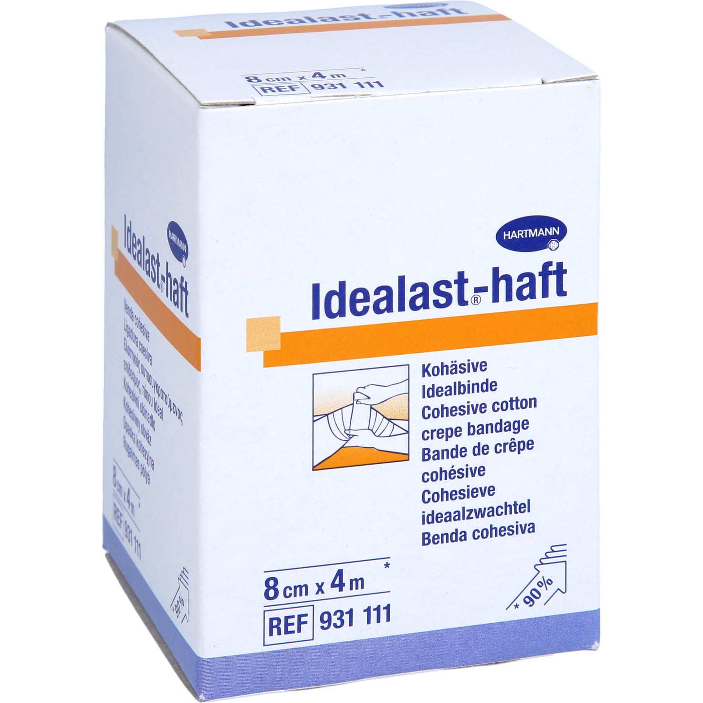 IDEALAST Haft Binde 8 cmx4 m 1 St