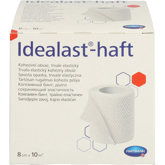 IDEALAST Haft Binde 8 cmx10 m 1 St