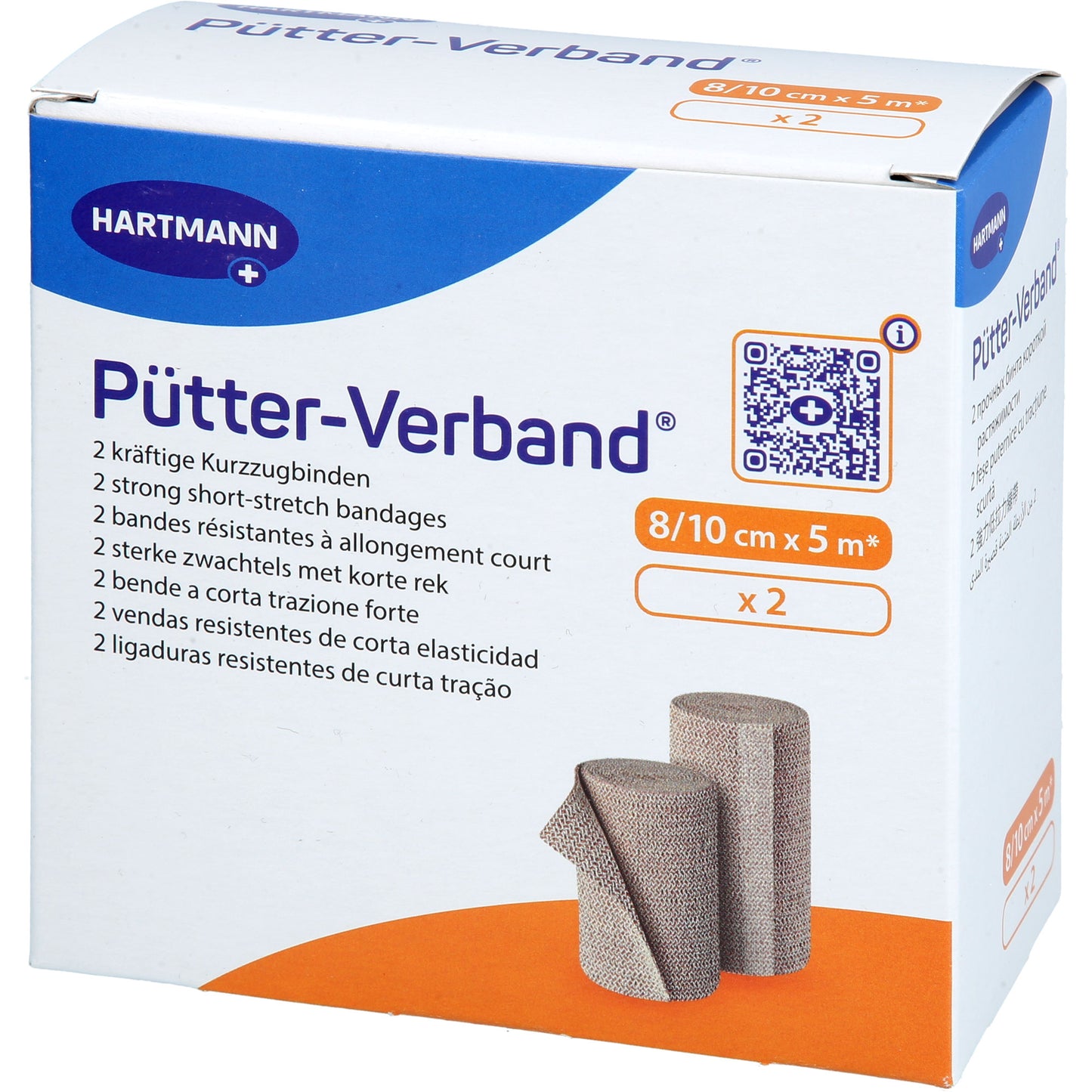PÜTTER Verband 8/10 cmx5 m 2 St