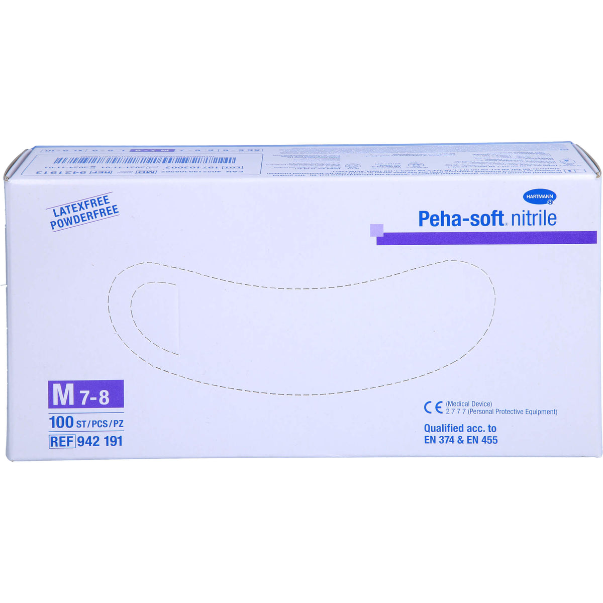 PEHA-SOFT nitrile Unt.Handsch.unste.puderfrei M 100 St