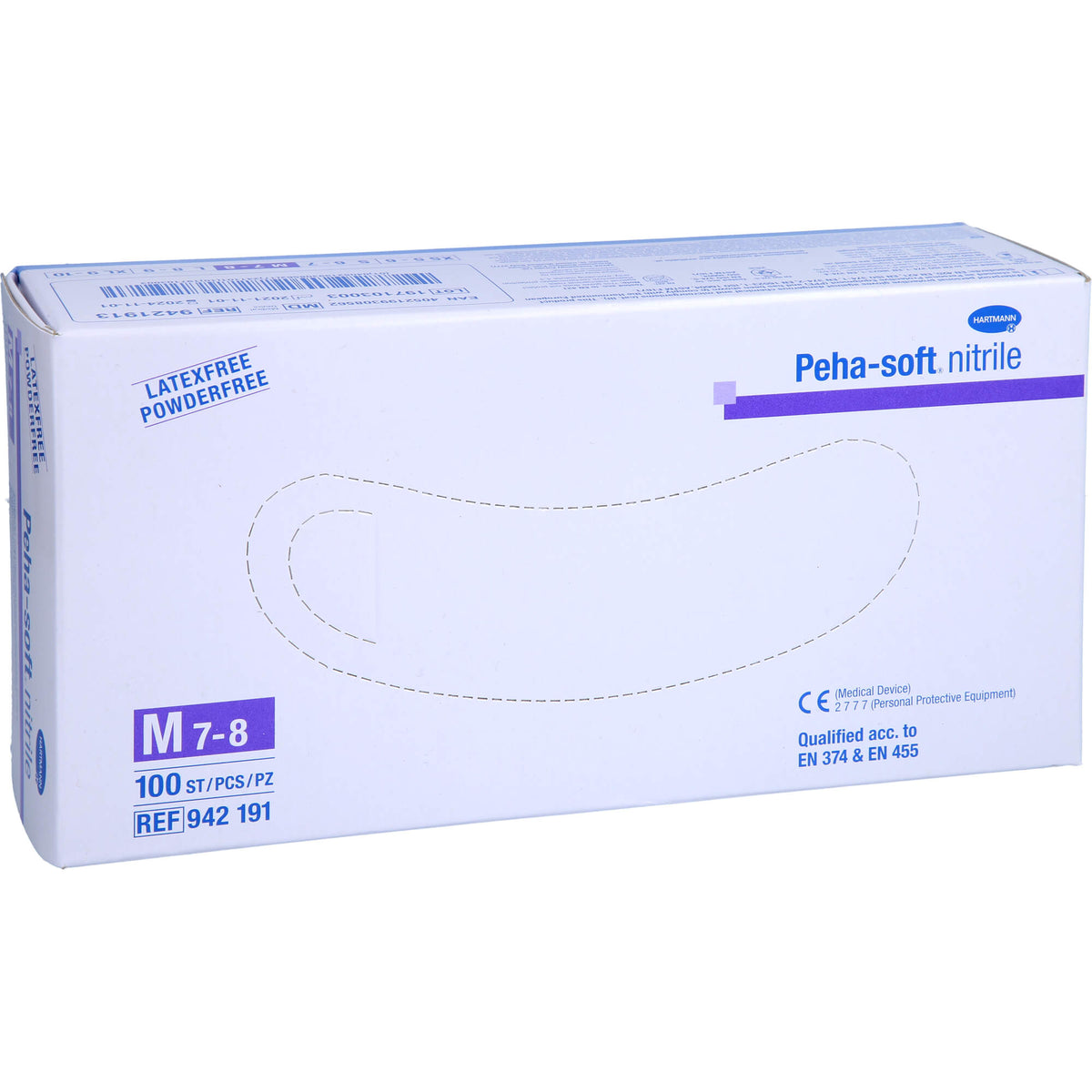 PEHA-SOFT nitrile Unt.Handsch.unste.puderfrei M 100 St