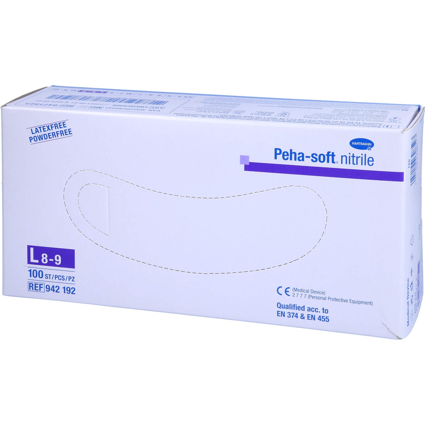 PEHA-SOFT nitrile Unt.Handsch.unste.puderfrei L 100 St
