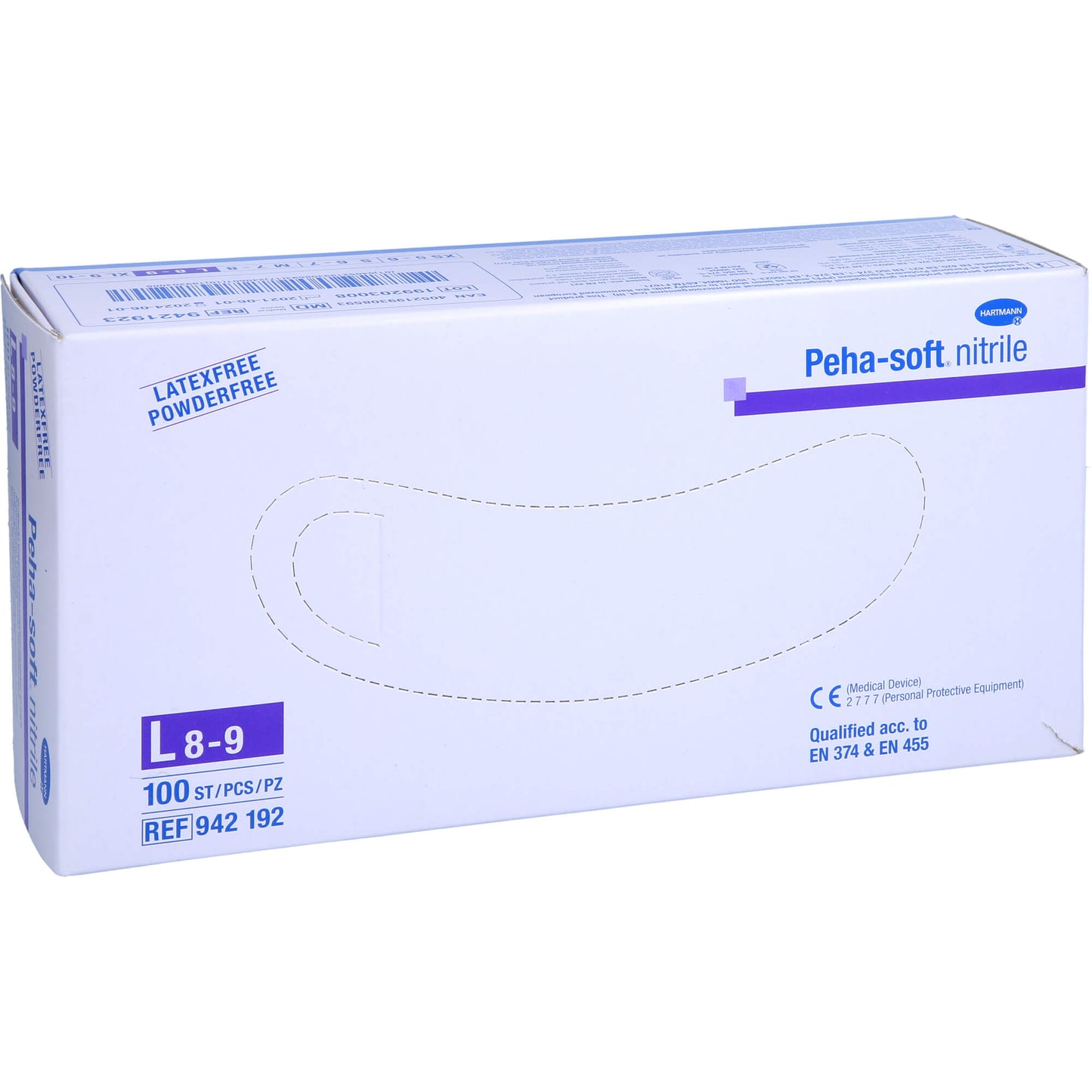 PEHA-SOFT nitrile Unt.Handsch.unste.puderfrei L 100 St