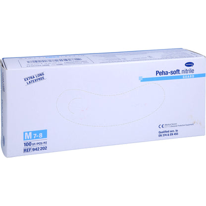 PEHA-SOFT nitrile guard Unt.Hands.unsteril pf M 100 St