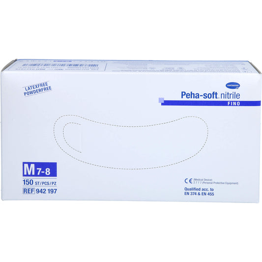 PEHA-SOFT nitrile fino Unt.Hands.unsteril pf M 150 St