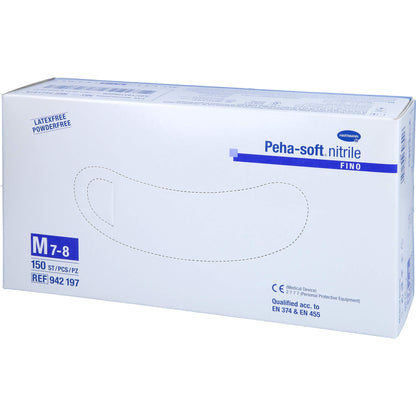 PEHA-SOFT nitrile fino Unt.Hands.unsteril pf M 150 St