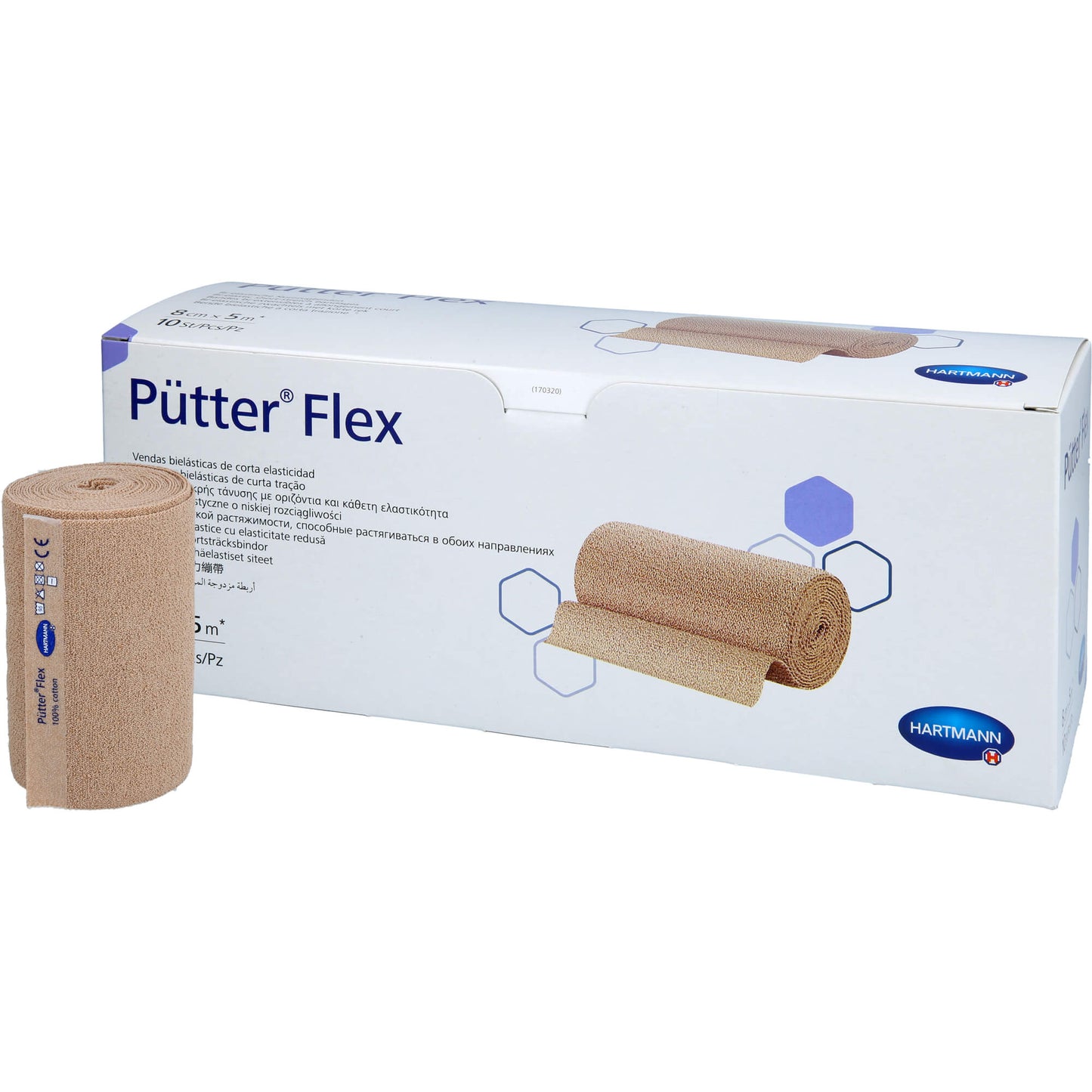 PÜTTER Flex Binde 8 cmx5 m 10 St