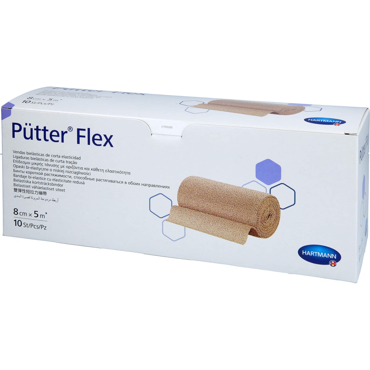 PÜTTER Flex Binde 8 cmx5 m 10 St
