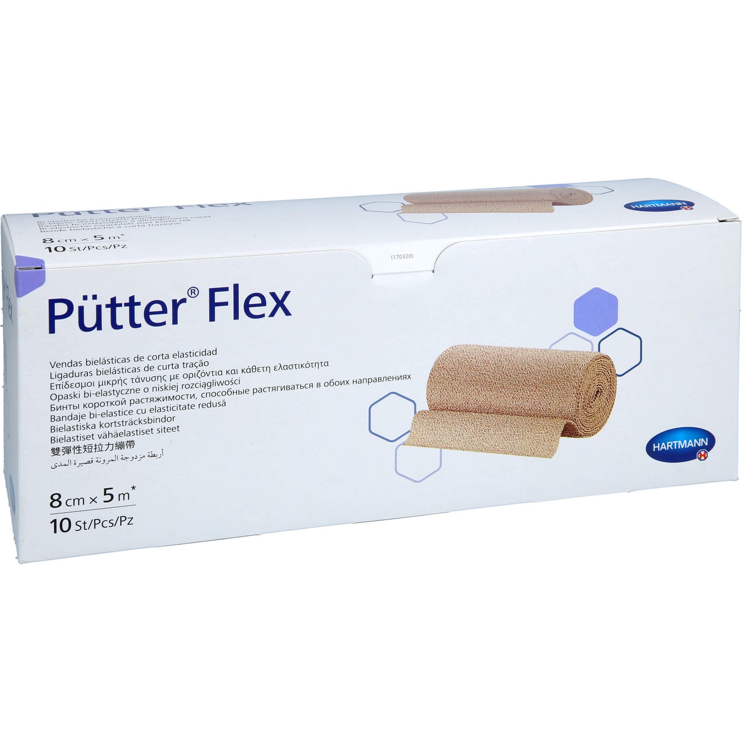 PÜTTER Flex Binde 8 cmx5 m 10 St