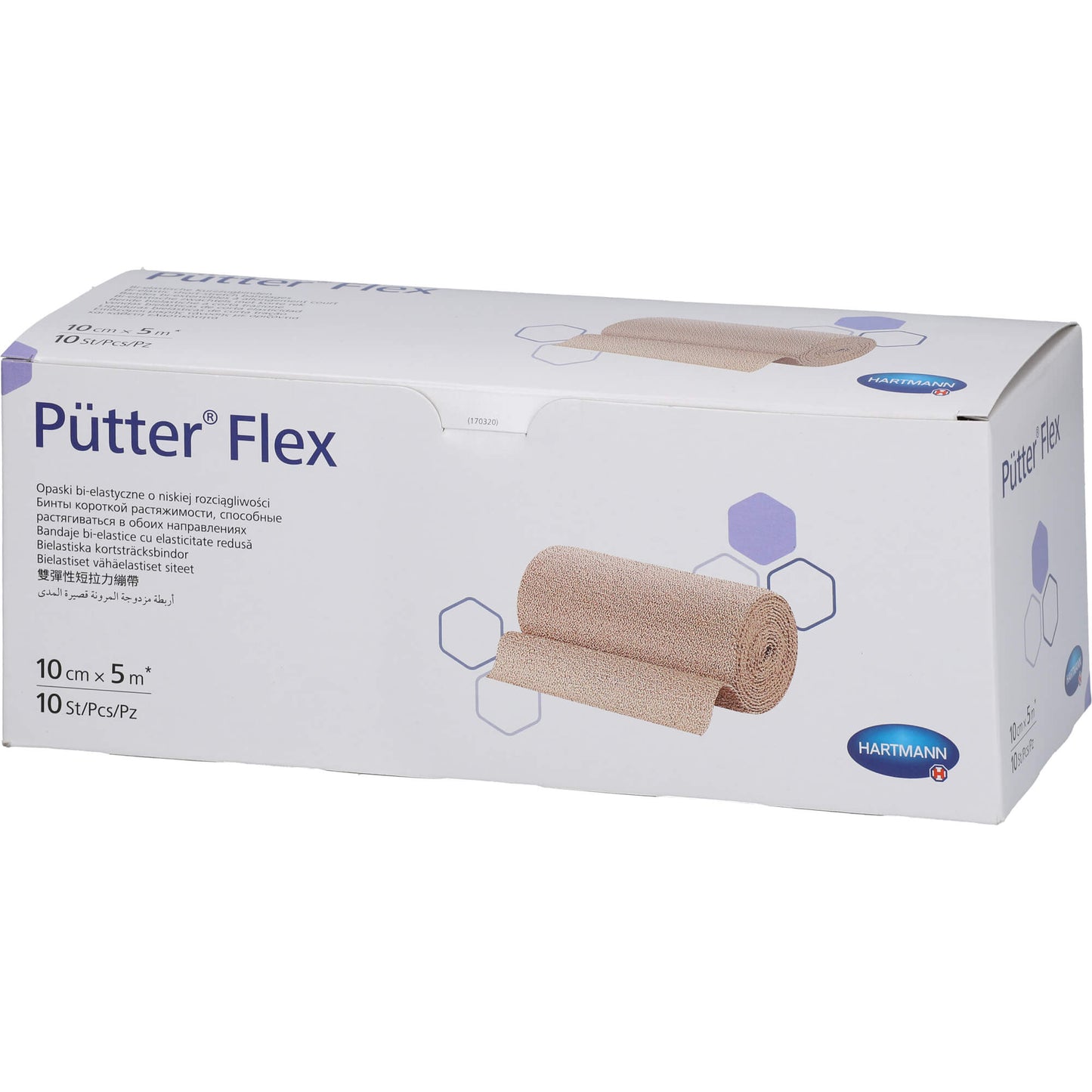 PÜTTER Flex Binde 10 cmx5 m 10 St