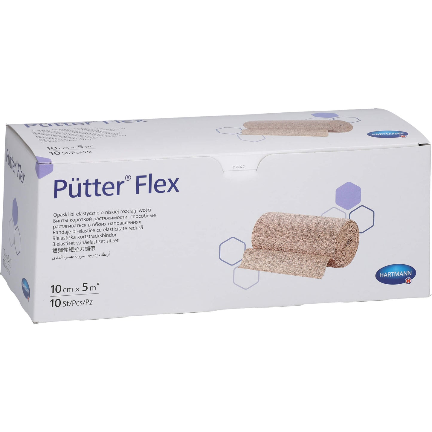 PÜTTER Flex Binde 10 cmx5 m 10 St
