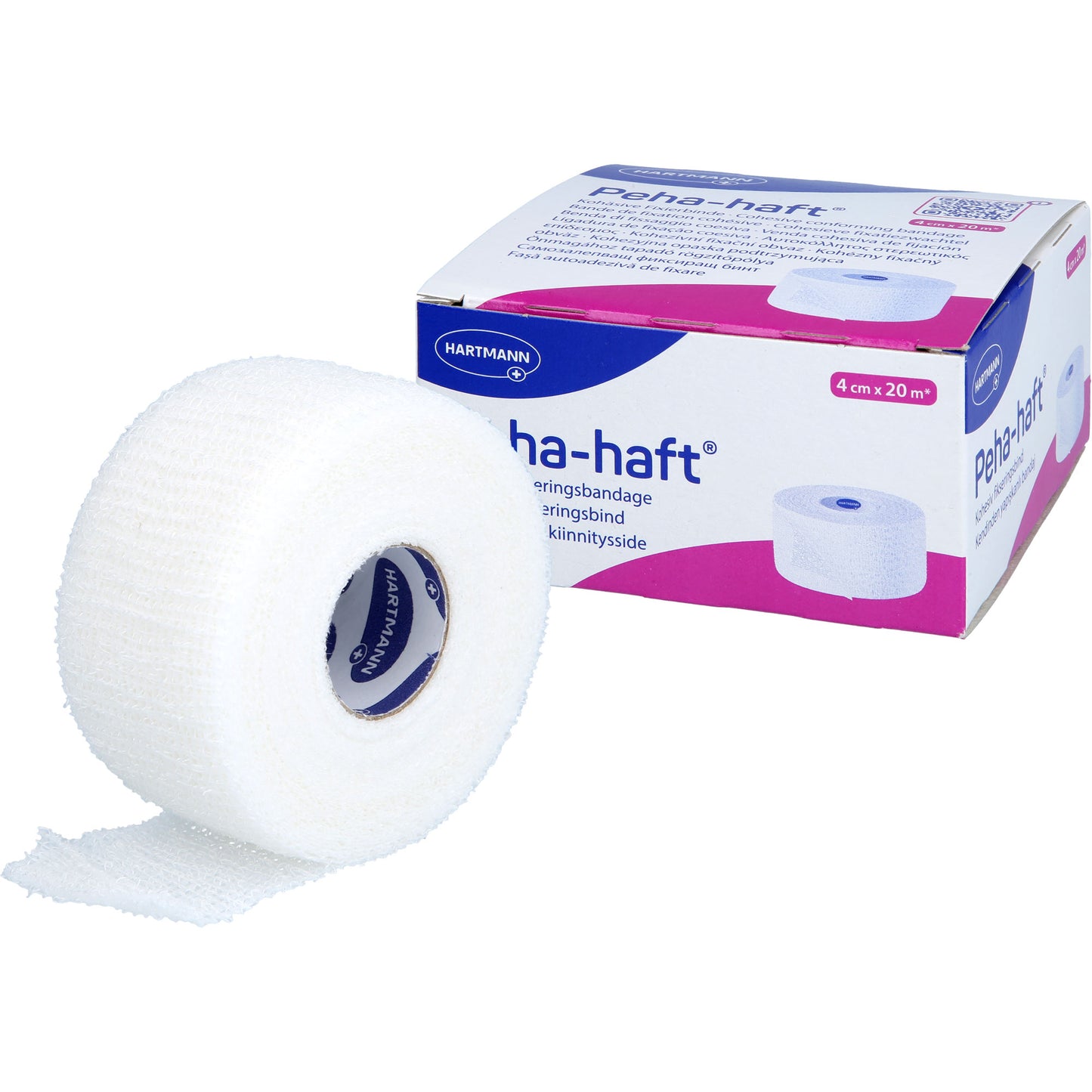 PEHA-HAFT Fixierbinde latexfrei 4 cmx20 m 1 St