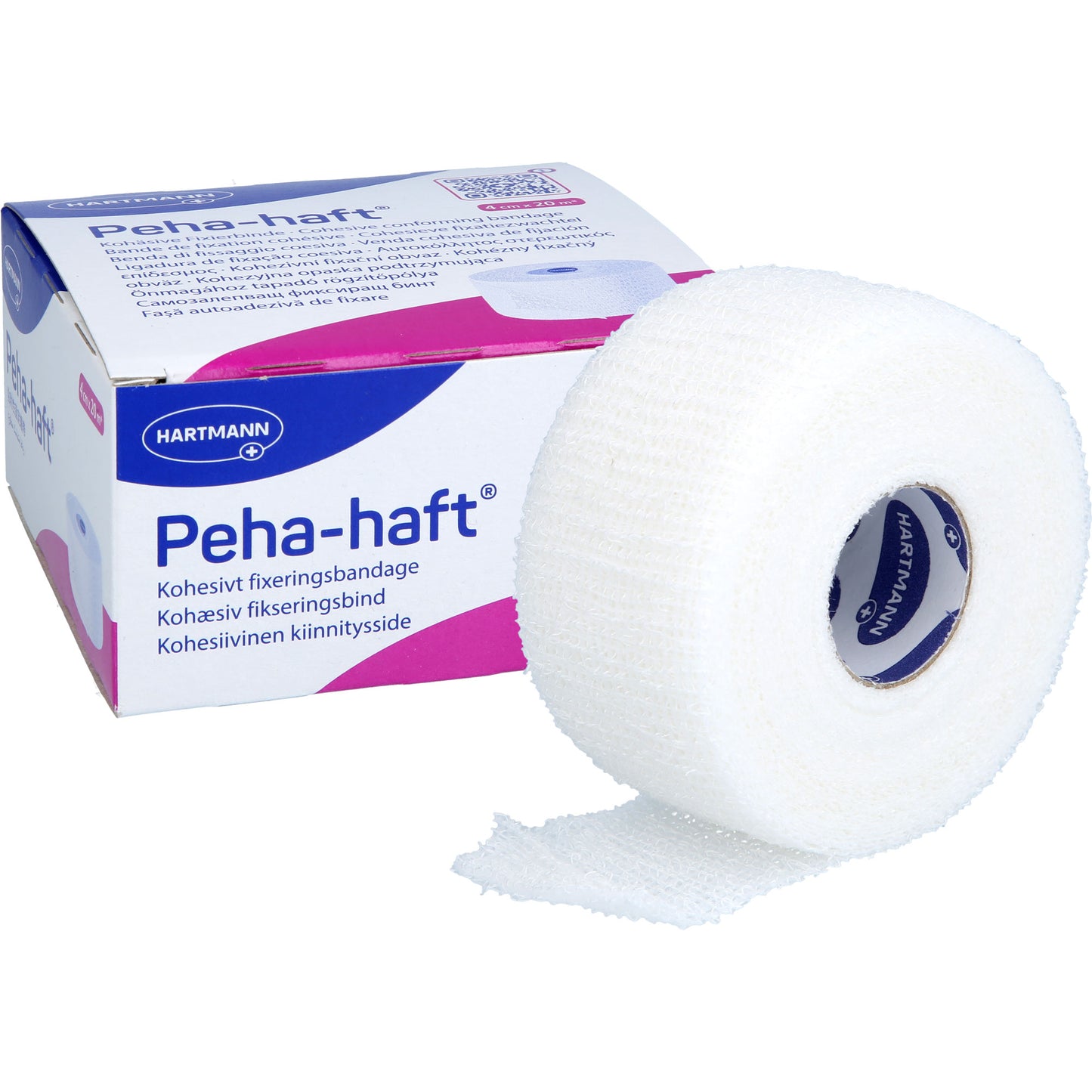 PEHA-HAFT Fixierbinde latexfrei 4 cmx20 m 1 St