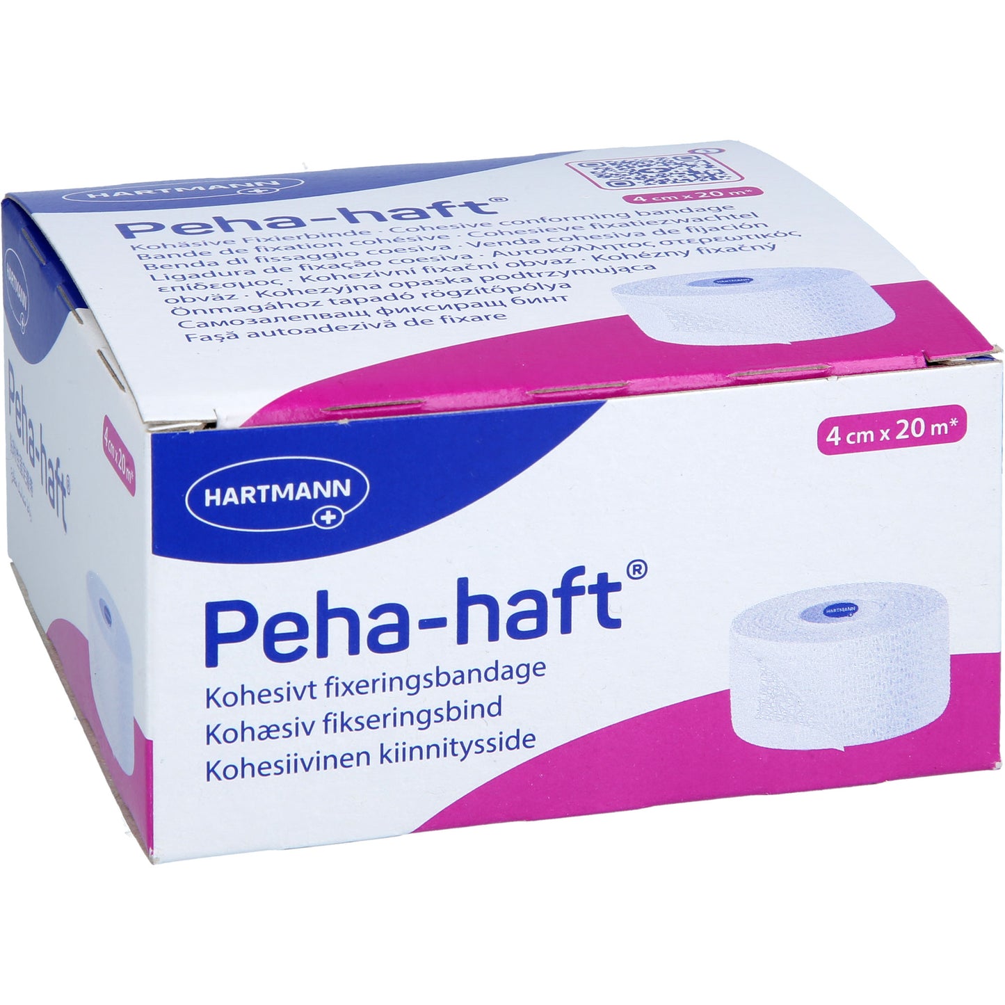 PEHA-HAFT Fixierbinde latexfrei 4 cmx20 m 1 St