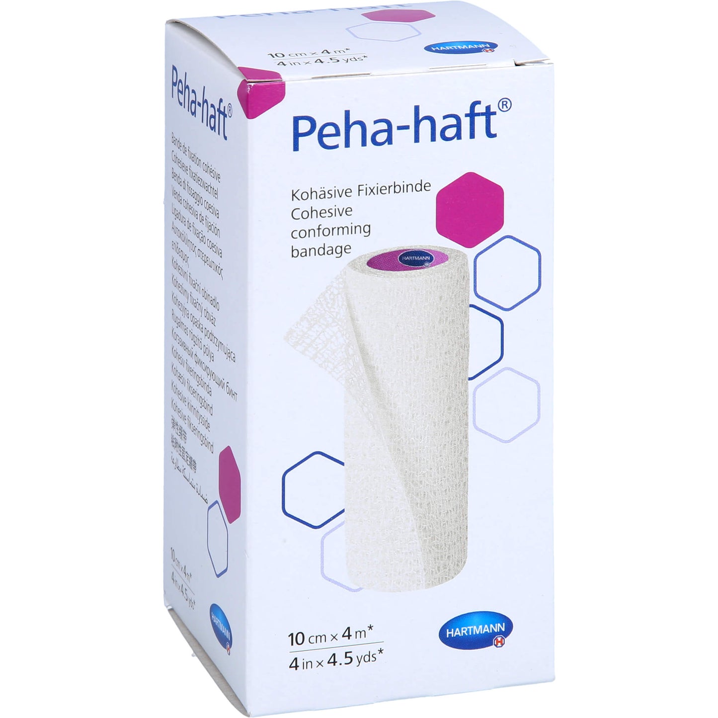 PEHA-HAFT Fixierbinde latexfrei 10 cmx4 m 1 St
