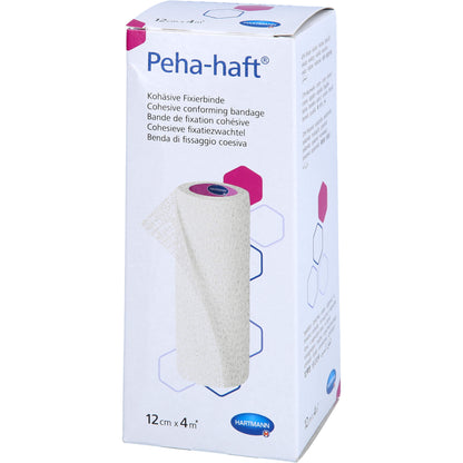 PEHA-HAFT Fixierbinde latexfrei 12 cmx4 m 1 St