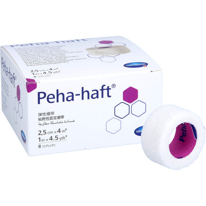 PEHA-HAFT Fixierbinde latexfrei 2,5 cmx4 m 8 St