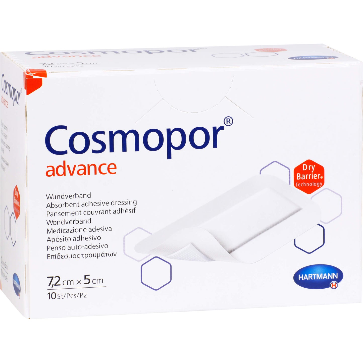 COSMOPOR Advance 5x7,2 cm 10 St