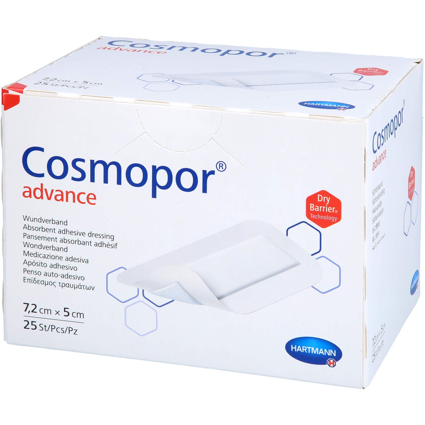 COSMOPOR Advance 5x7,2 cm 25 St