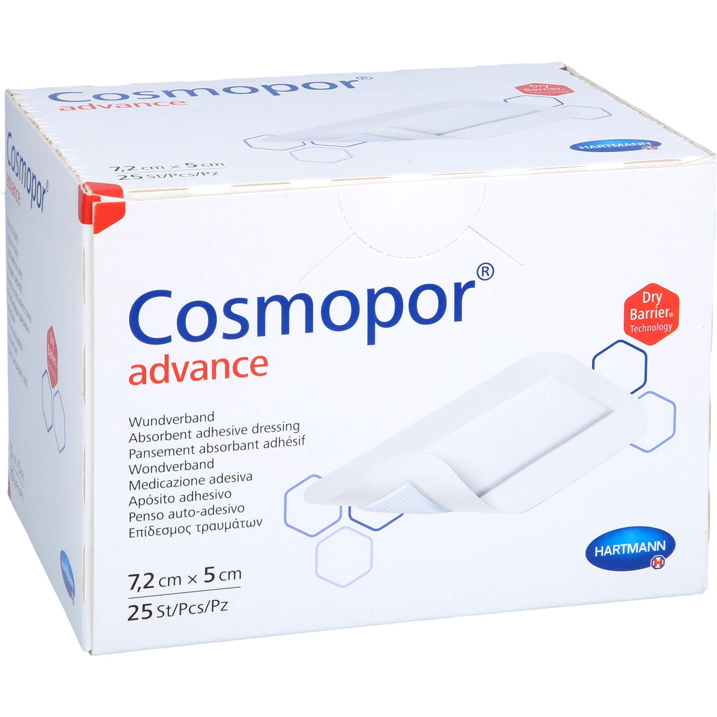 COSMOPOR Advance 5x7,2 cm 25 St