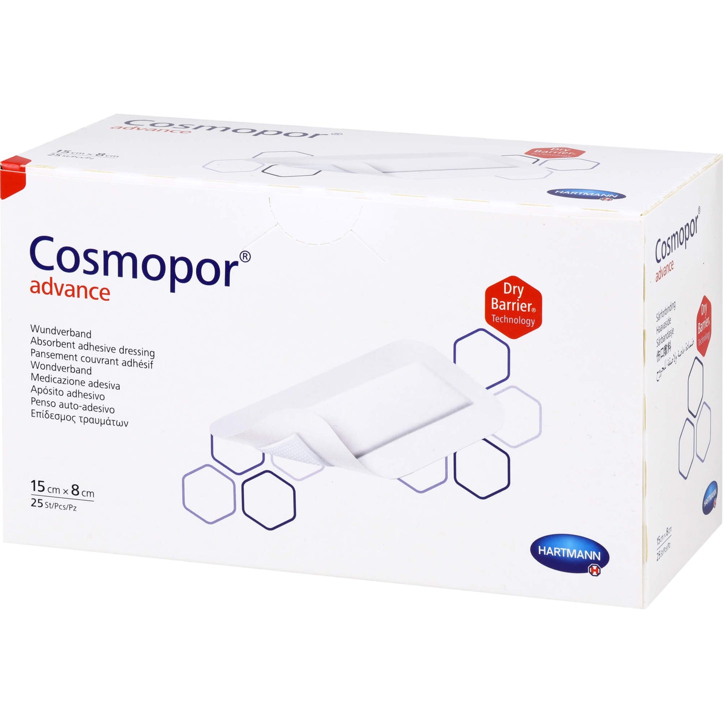 COSMOPOR Advance 8x15 cm 25 St
