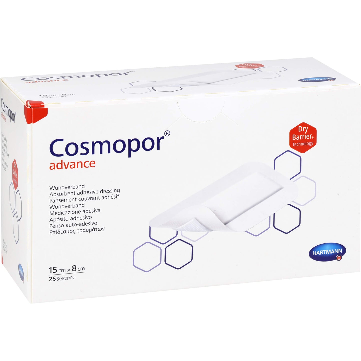 COSMOPOR Advance 8x15 cm 25 St