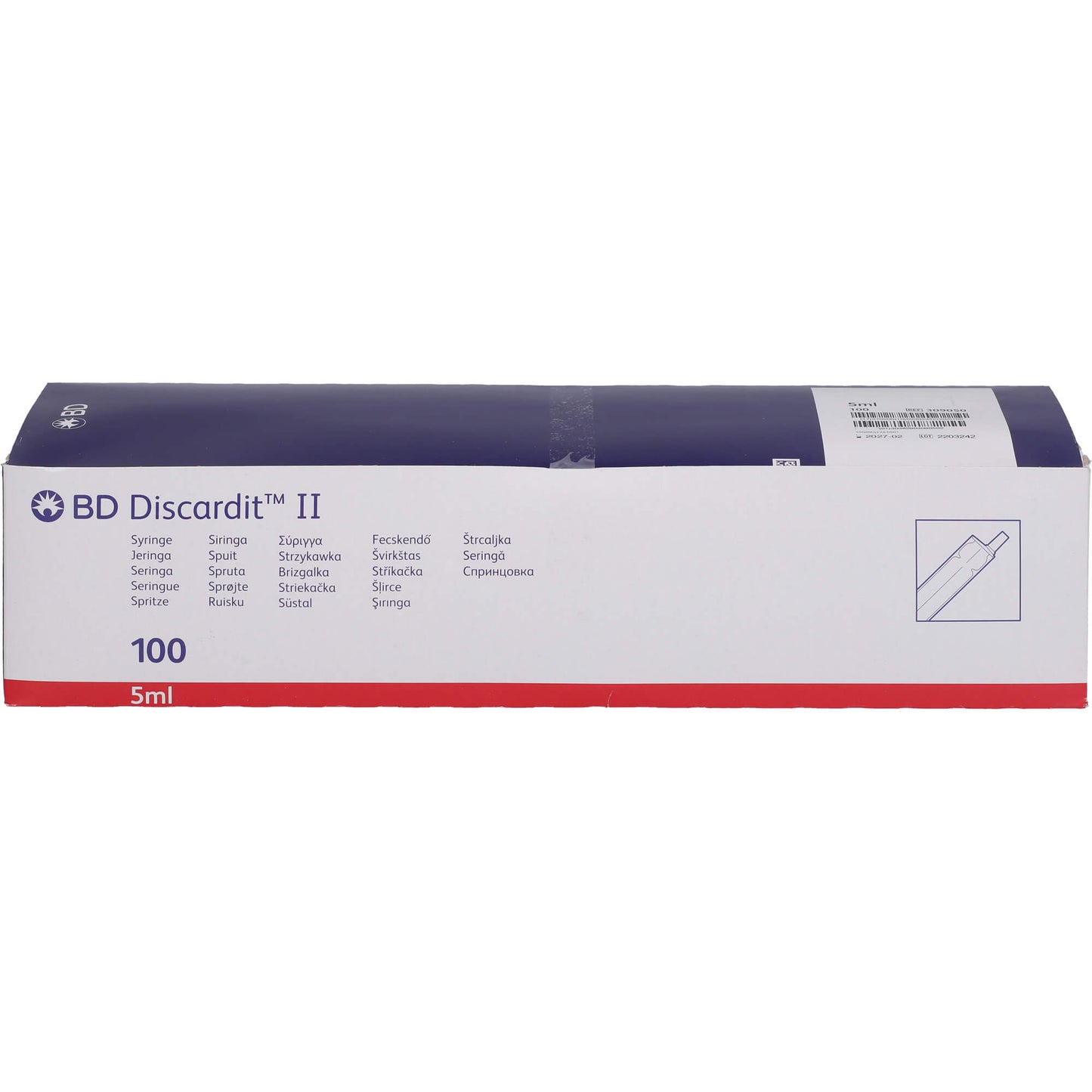 BD DISCARDIT II Spritze 5 ml 100X5 ml
