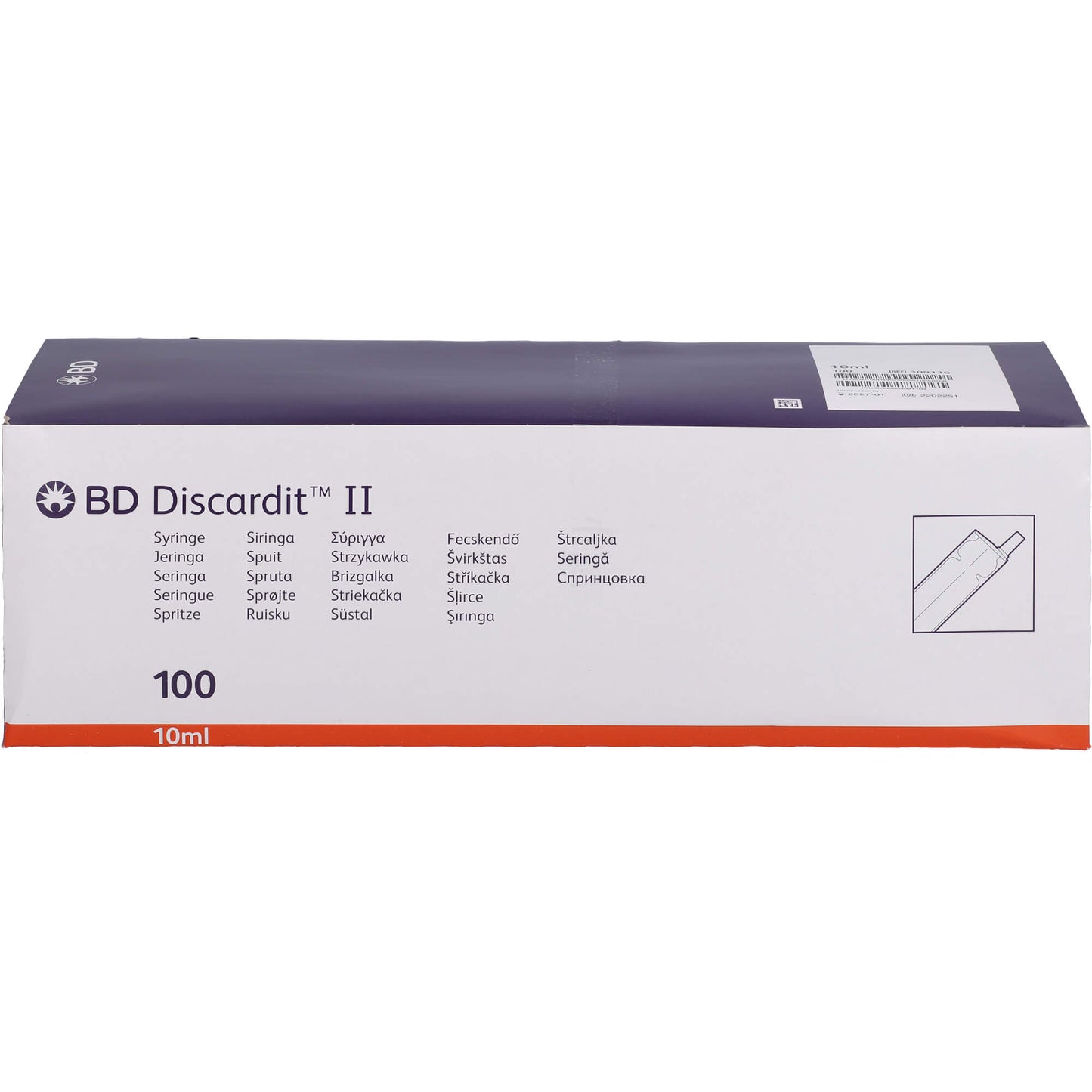BD DISCARDIT II Spritze 10 ml 100X10 ml