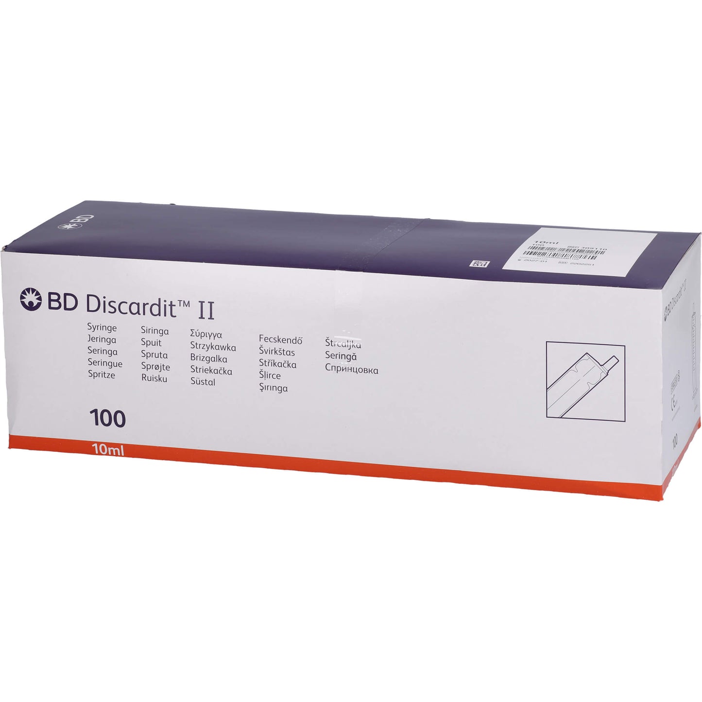 BD DISCARDIT II Spritze 10 ml 100X10 ml