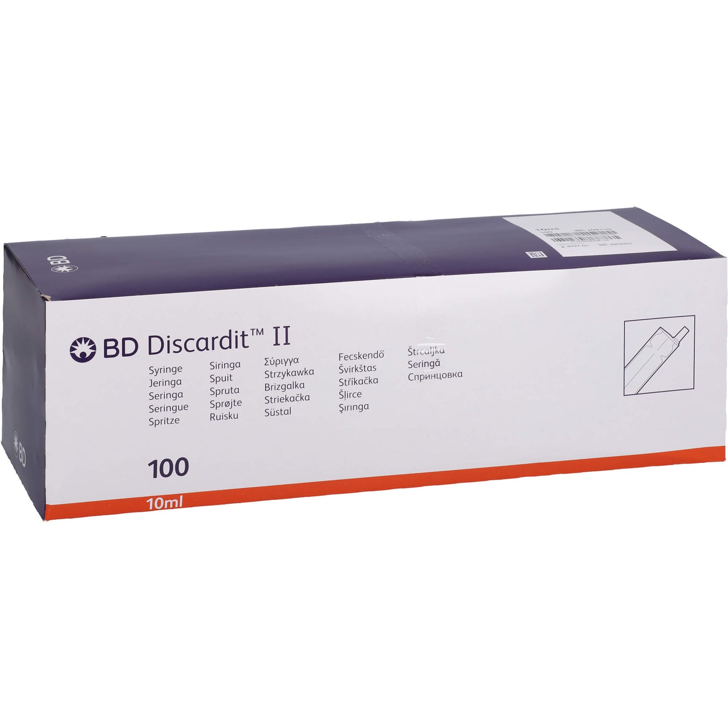 BD DISCARDIT II Spritze 10 ml 100X10 ml