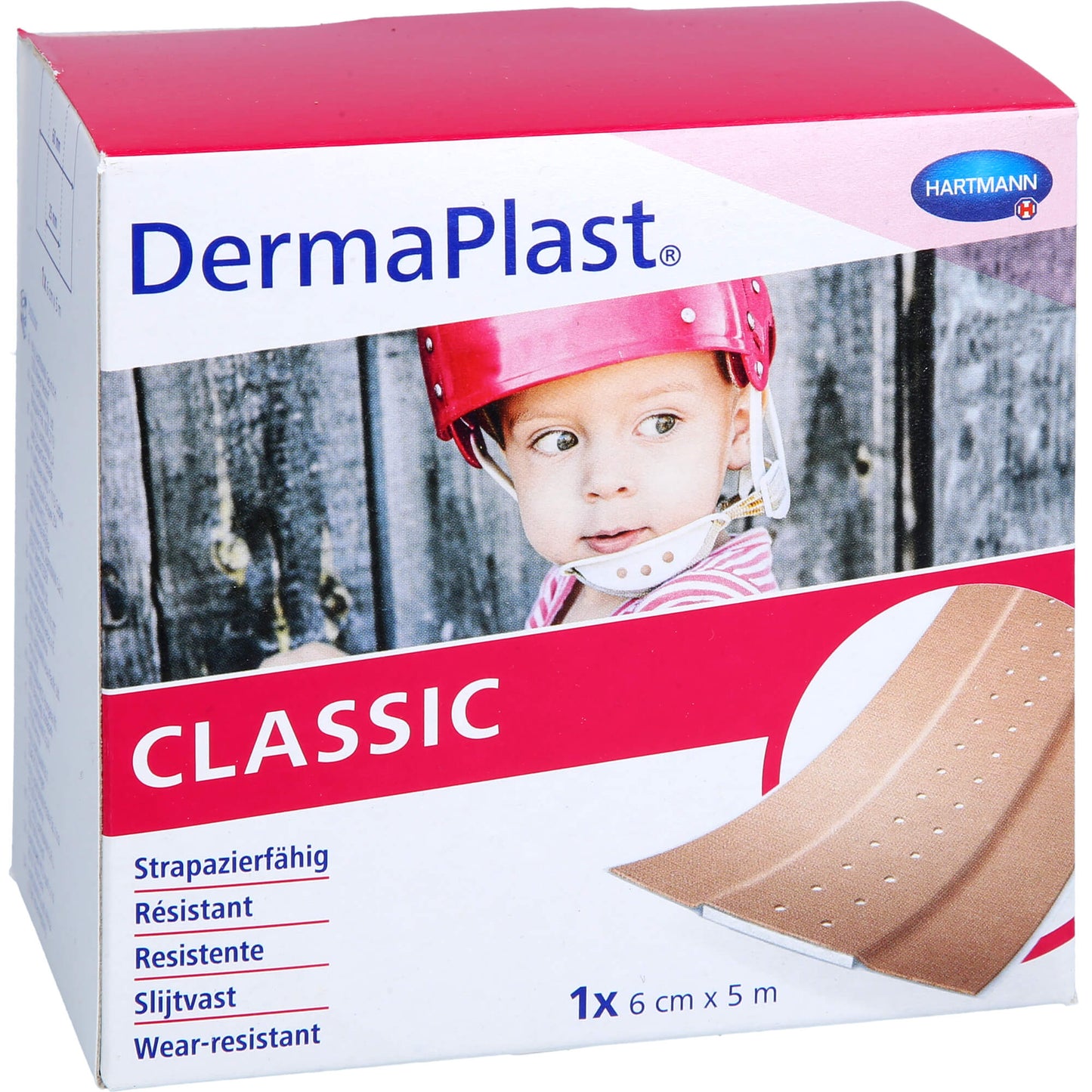 DERMAPLAST CLASSIC Wundpflaster 6 cmx5 m 1 St