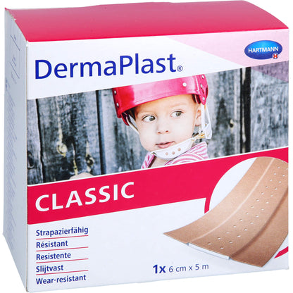 DERMAPLAST CLASSIC Wundpflaster 6 cmx5 m 1 St