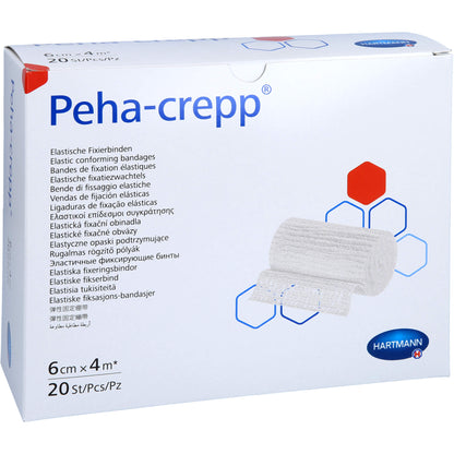 PEHA CREPP Fixierbinde 6 cmx4 m 20 St