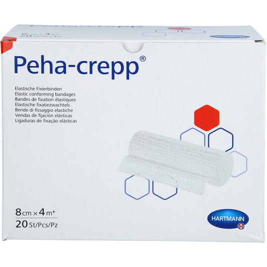 PEHA CREPP Fixierbinde 8 cmx4 m 20 St