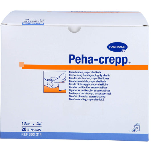 PEHA CREPP Fixierbinde 12 cmx4 m 20 St