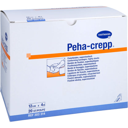 PEHA CREPP Fixierbinde 12 cmx4 m 20 St