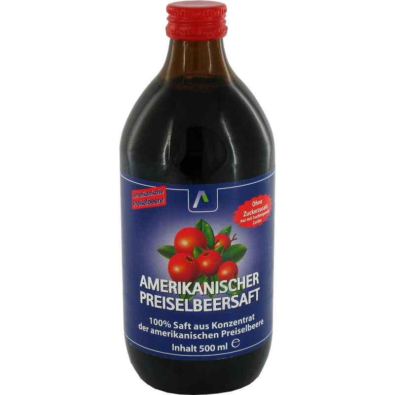 PREISELBEERSAFT AMERIKAN 500 ml