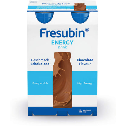 FRESUBIN ENERGY DRINK Schokolade Trinkflasche 4X200 ml
