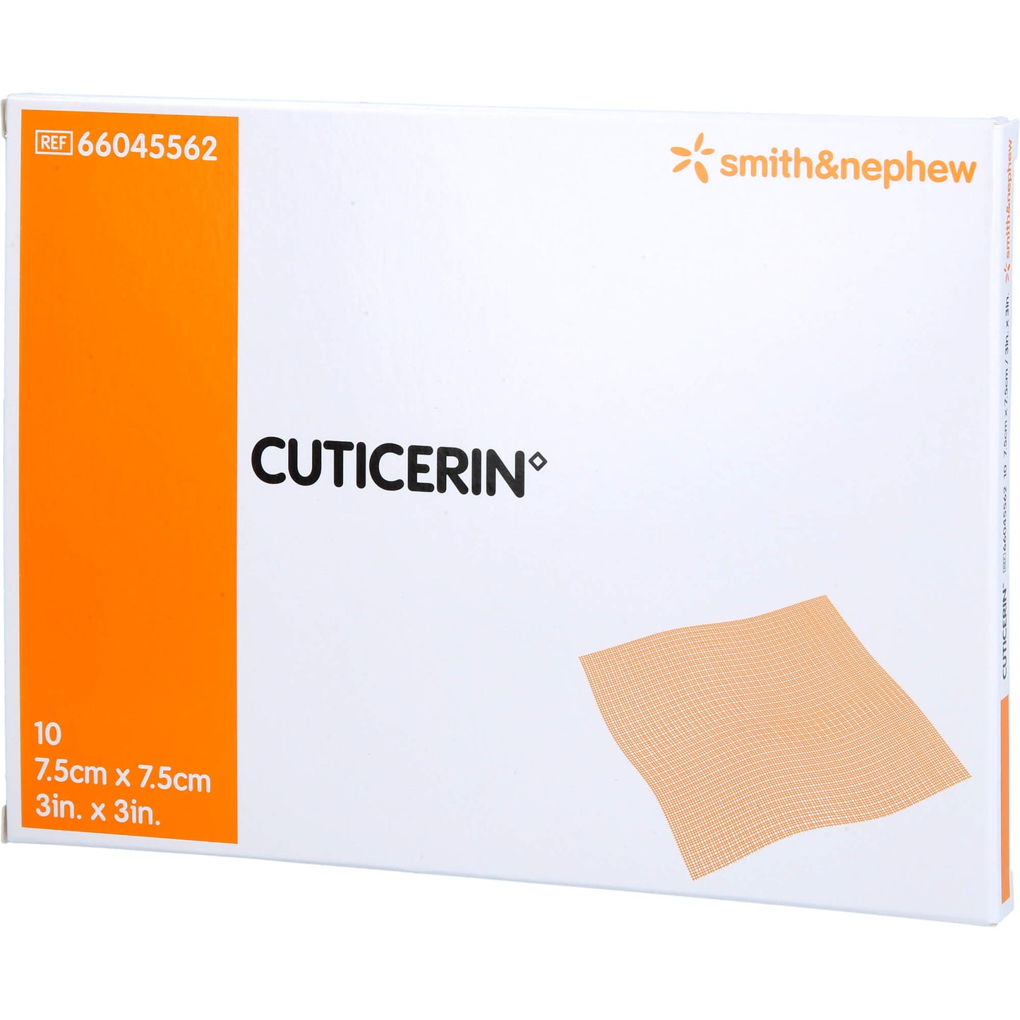 CUTICERIN 7,5x7,5 cm Gaze m.Salbenbeschichtung 10 St