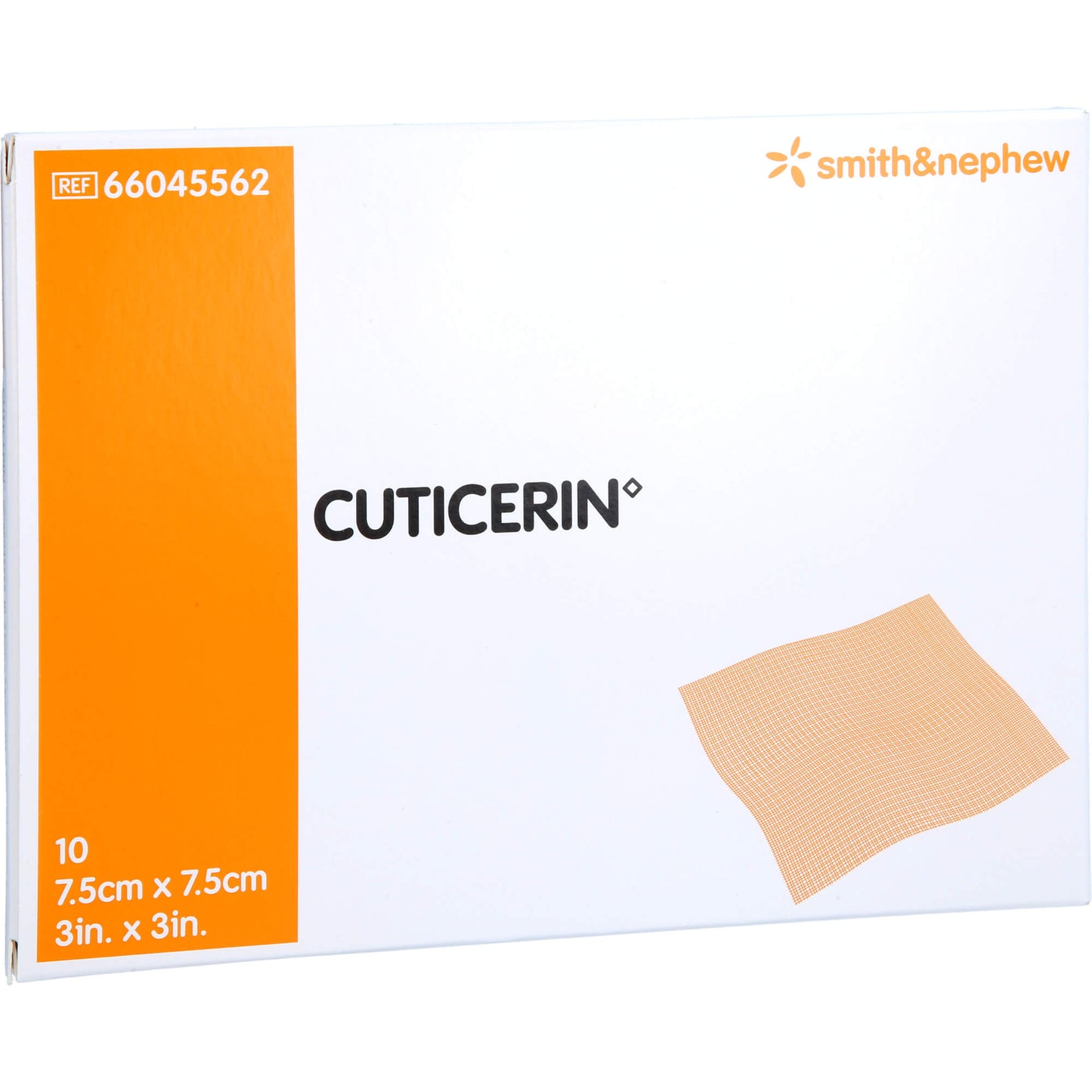 CUTICERIN 7,5x7,5 cm Gaze m.Salbenbeschichtung 10 St
