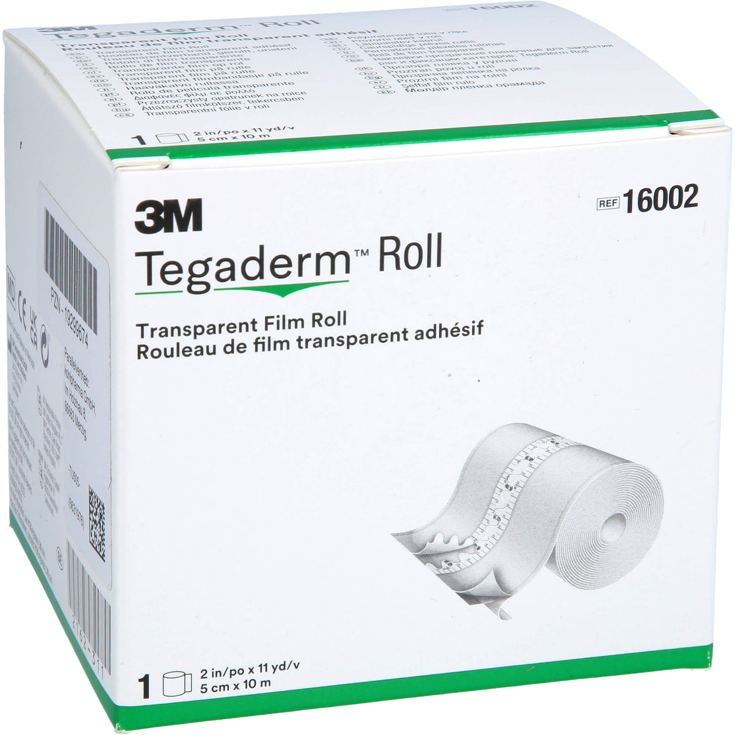 TEGADERM Roll 5 cmx10 m 16002 1 St
