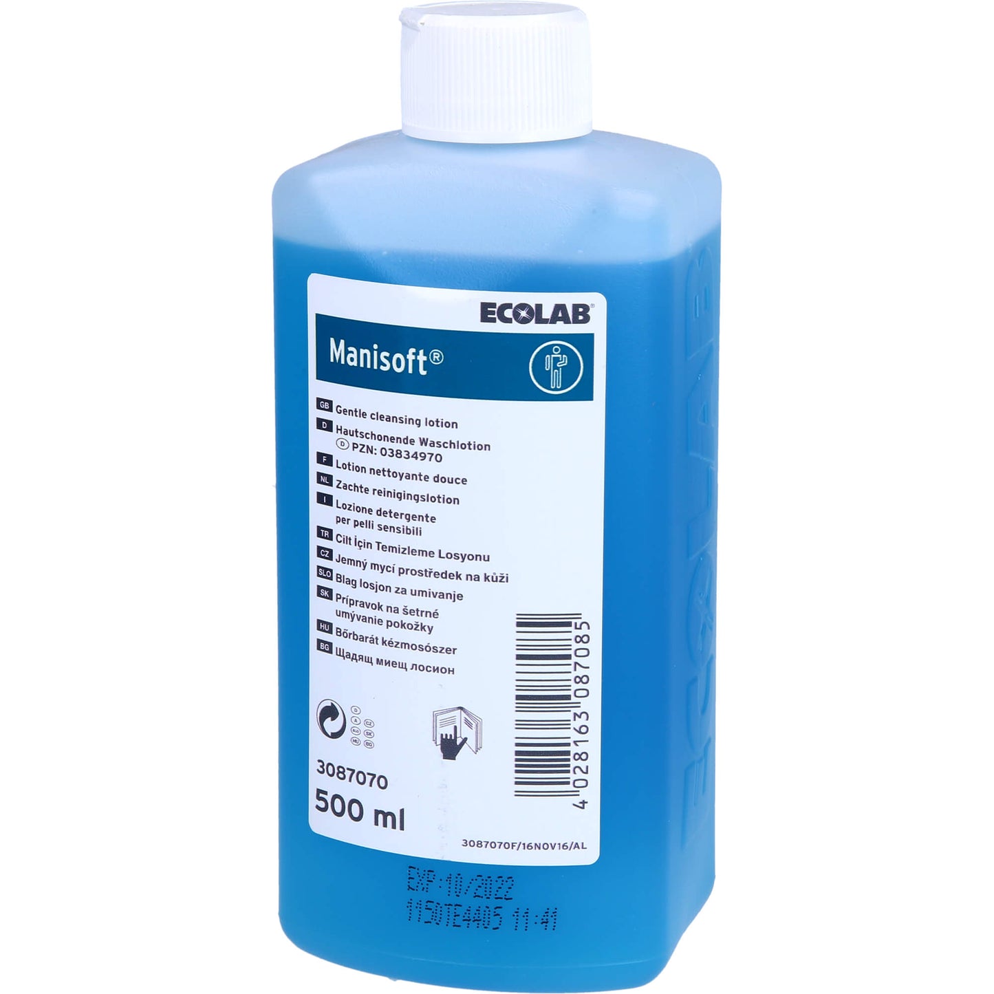 MANISOFT Waschlotion Spenderflasche 500 ml