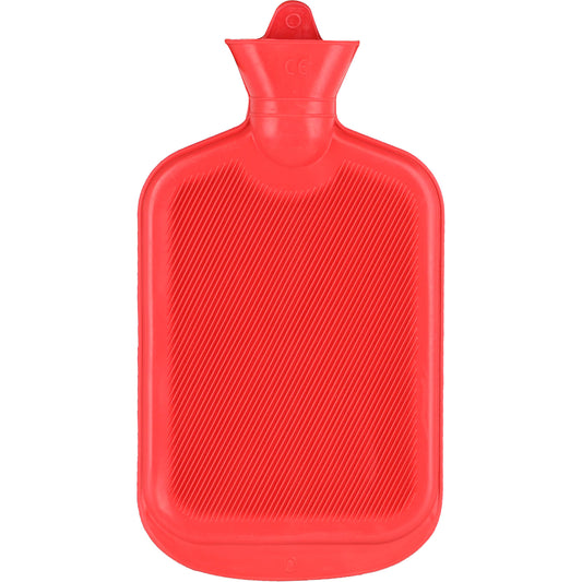 WÄRMFLASCHE Gummi 2 l Doppellamelle 1 St