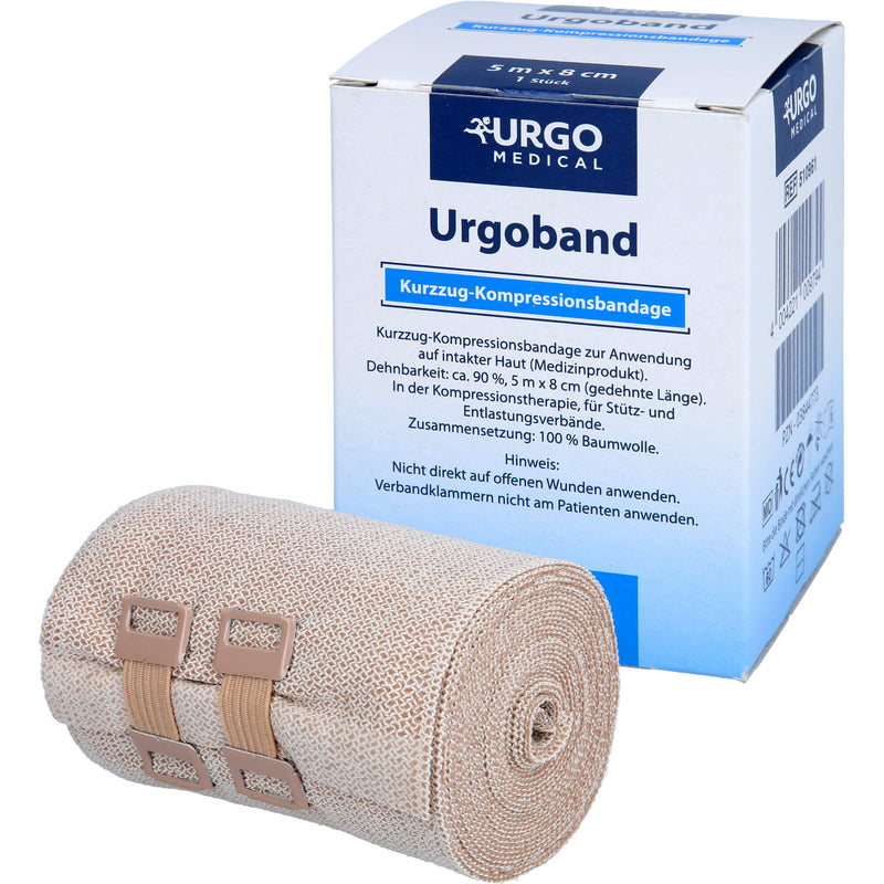 URGOBAND KURZZUG 5MX8CM 1 St