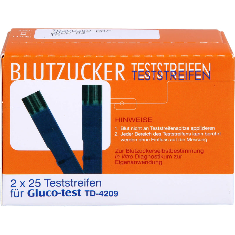 GLUCO TEST BLUTZ TESTSTREI 50 St