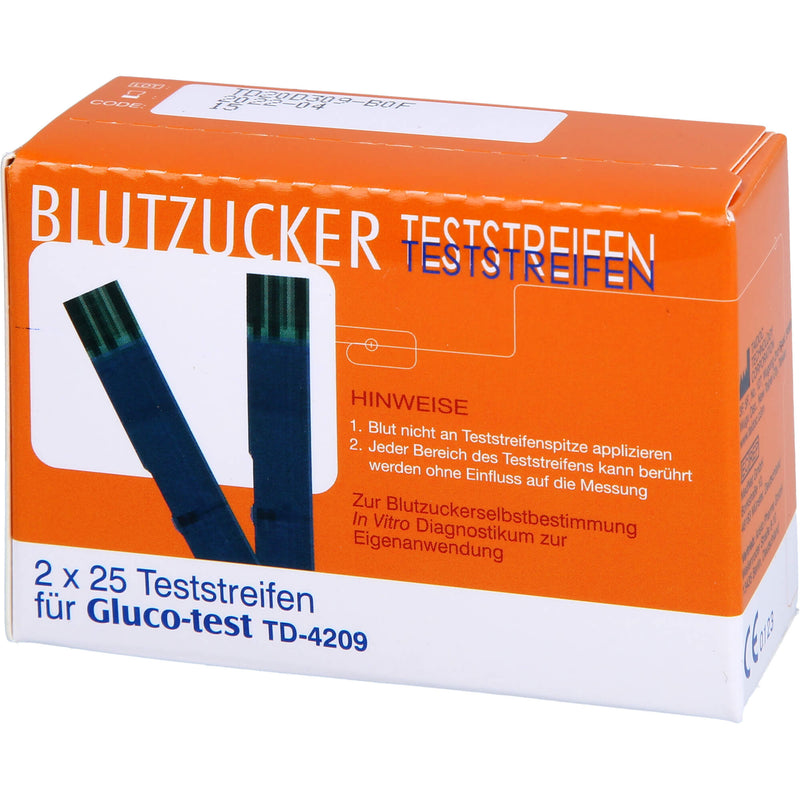 GLUCO TEST BLUTZ TESTSTREI 50 St