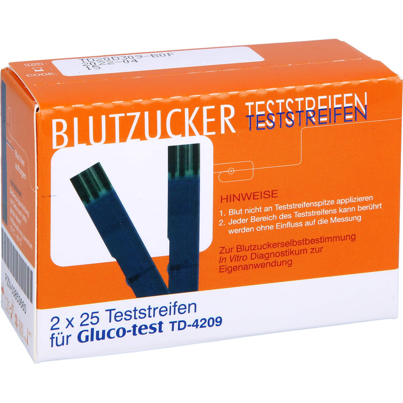 GLUCO TEST BLUTZ TESTSTREI 50 St