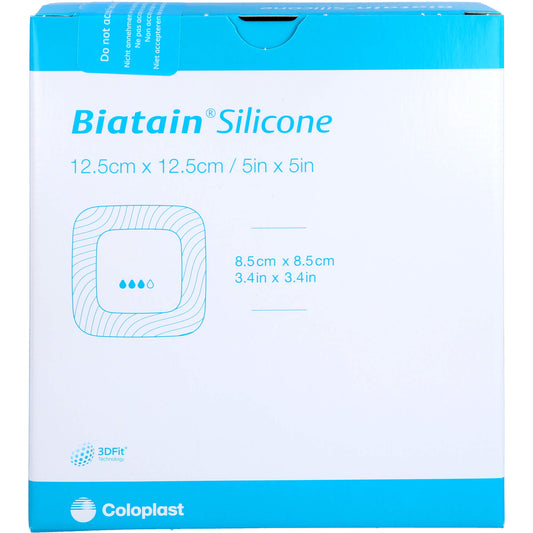 BIATAIN Silicone Schaumverband 12,5x12,5 cm 10 St